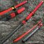 کاتانا انیمه شیطان red katana