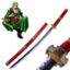 شمشیر چوبی زورو قرمز Sword-Roronoa-Zoro
