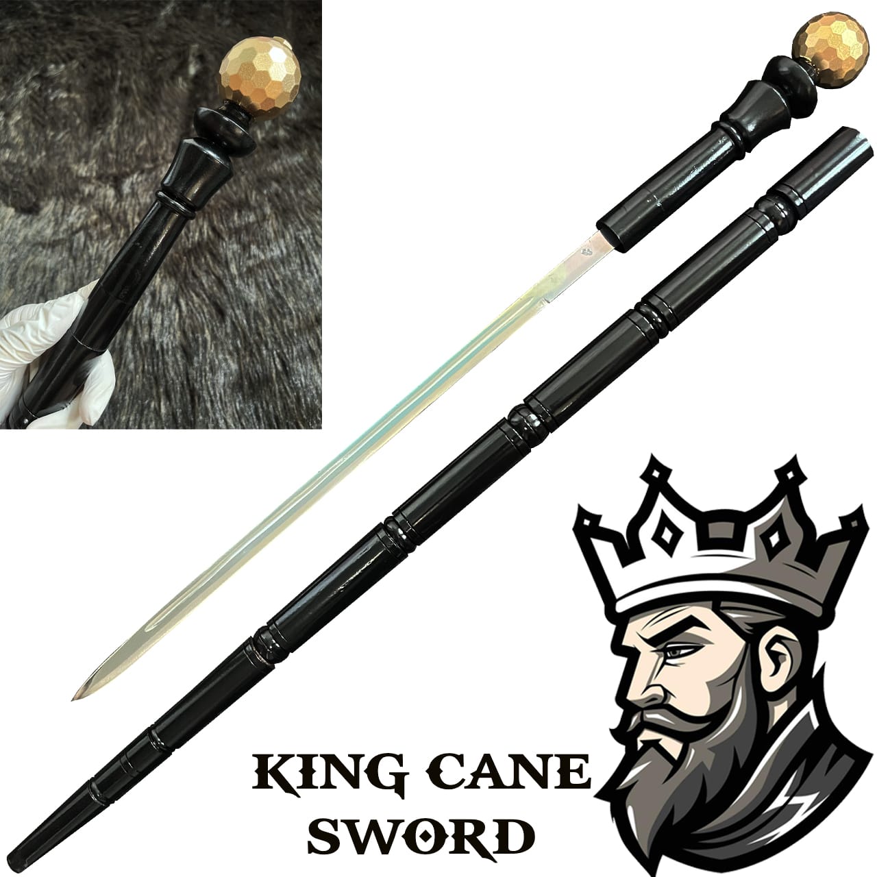 شمشیر مخفی عصایی king-cane_sword